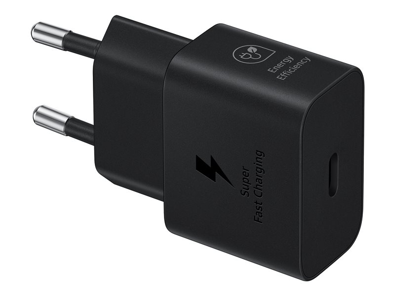 Vægoplader Fast Charge 25W PD USB-C sort