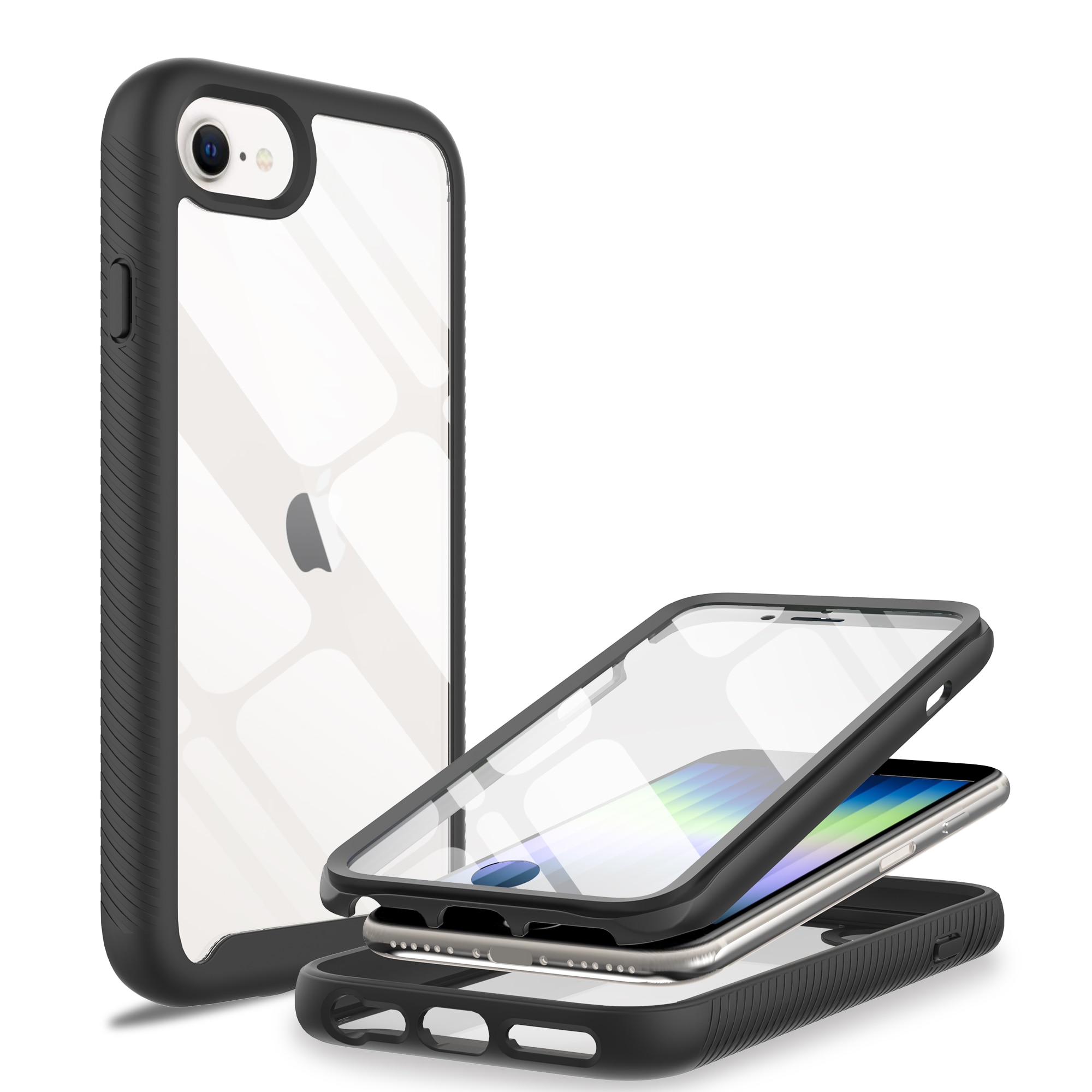 Full Protection Case iPhone 8 Black