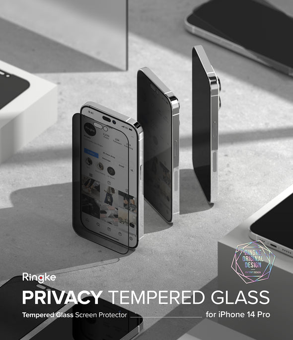 Privacy Full Cover Glass iPhone 14 Pro