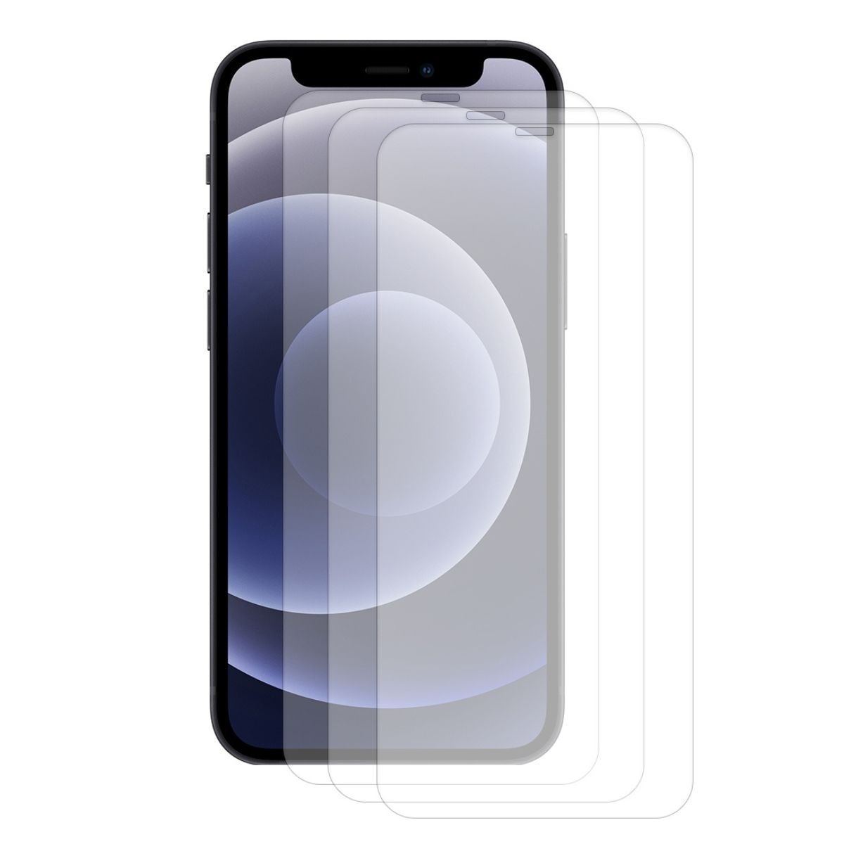 Sæt iPhone 13, 3-pack Hærdet Glas 0.3mm Skærmbeskytter