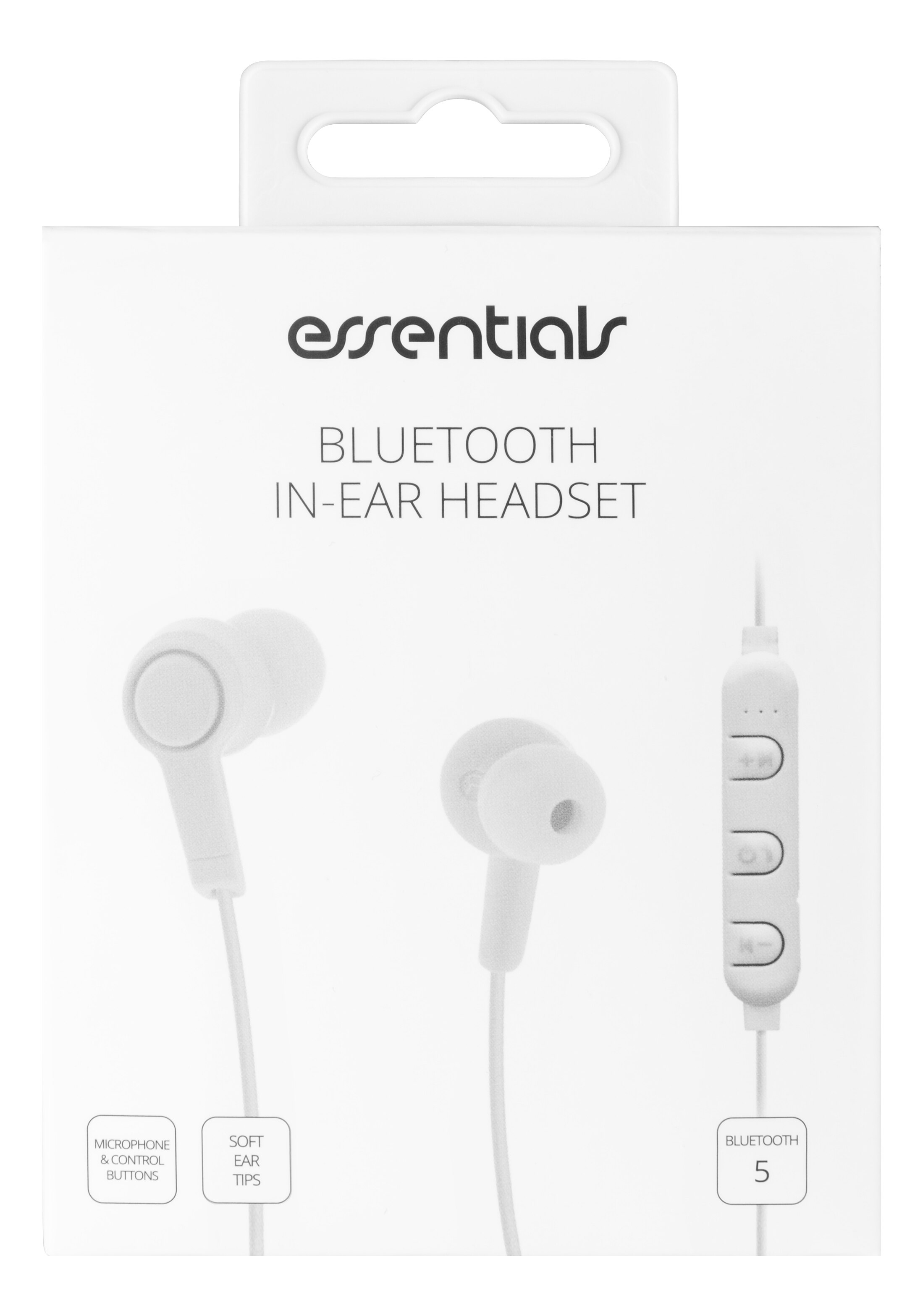 In-ear Bluetooth headset White