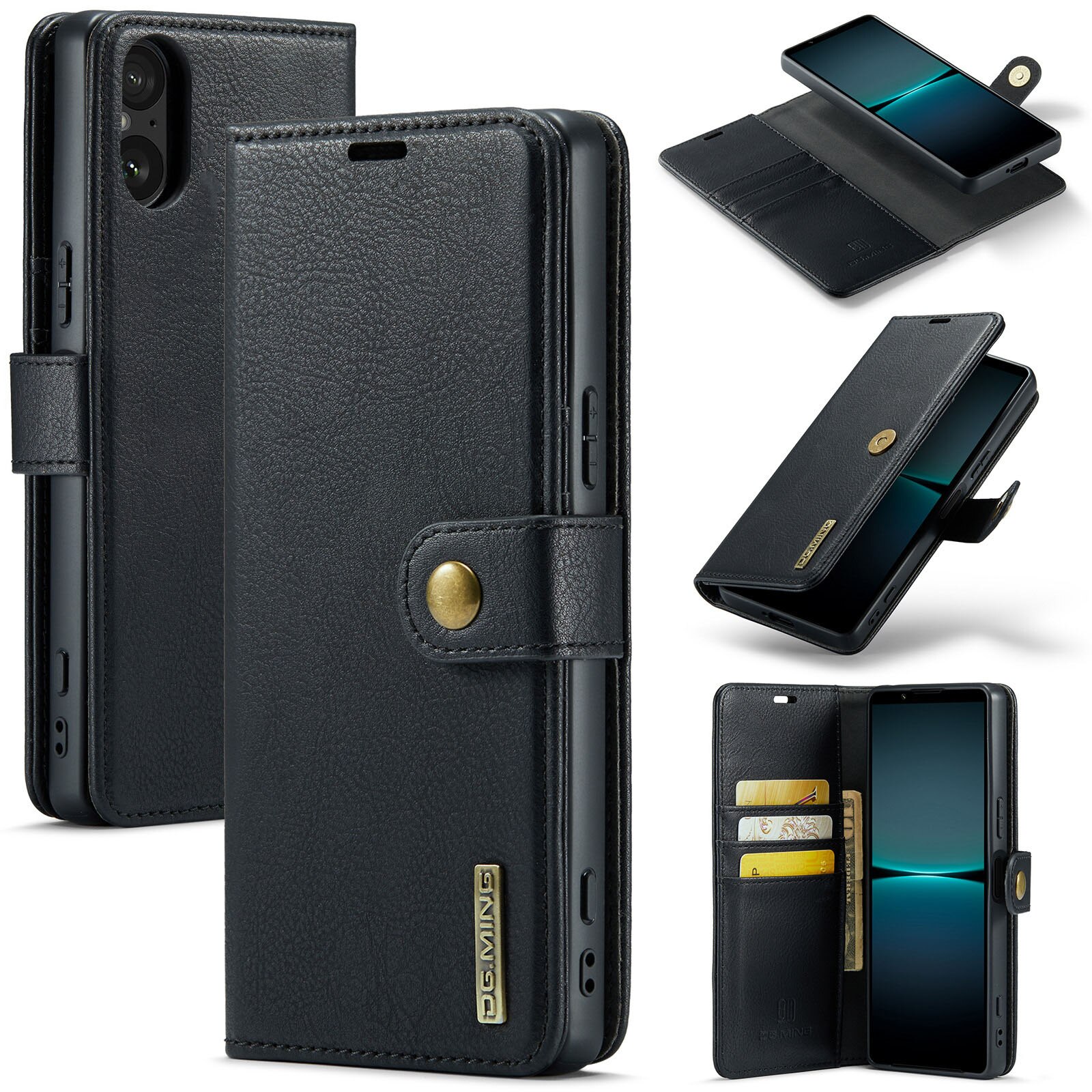 Magnet Wallet Sony Xperia 5 V Black