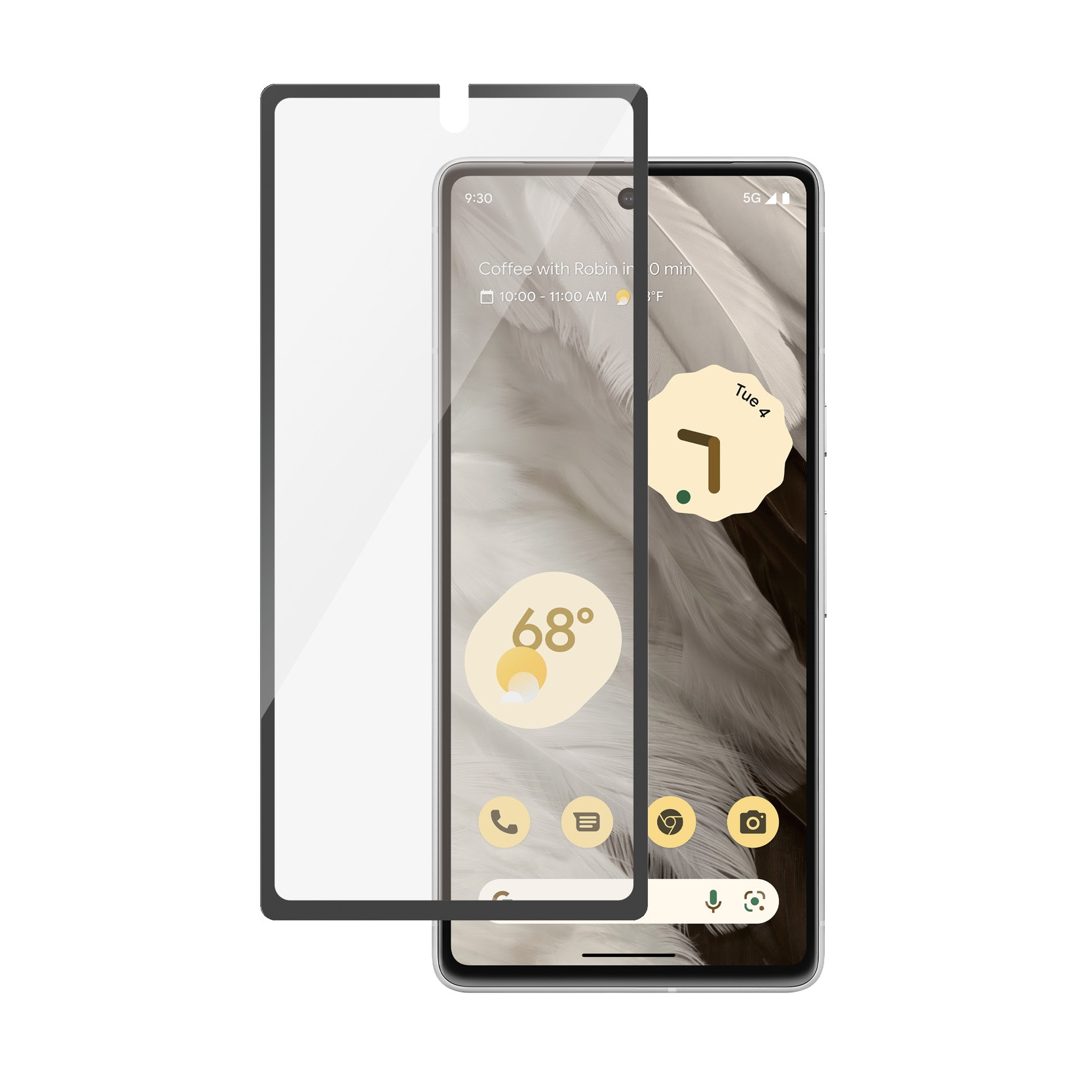 Google Pixel 7a Screen Protector/Skærmbeskyttelse Ultra Wide Fit