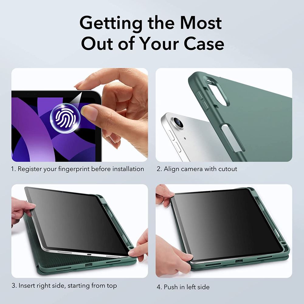 Rebound Pencil Case iPad Air 10.9 2020/2022 Green