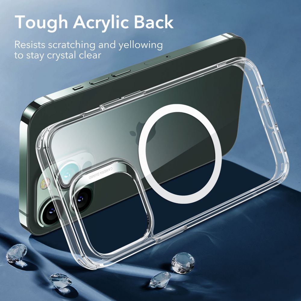Classic Hybrid HaloLock MagSafe iPhone 13 Pro Max Gennemsigtig