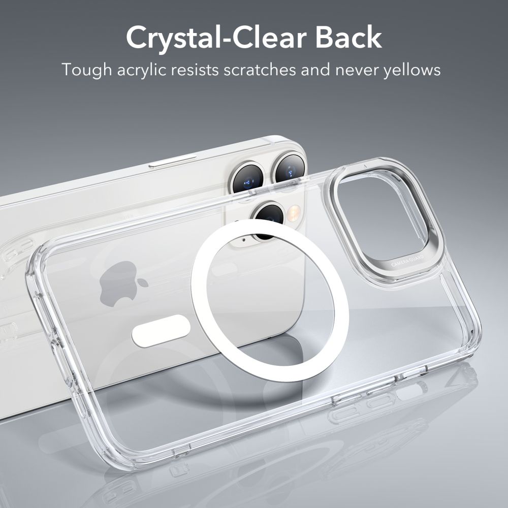 Classic Kickstand HaloLock MagSafe iPhone 14 Pro Clear