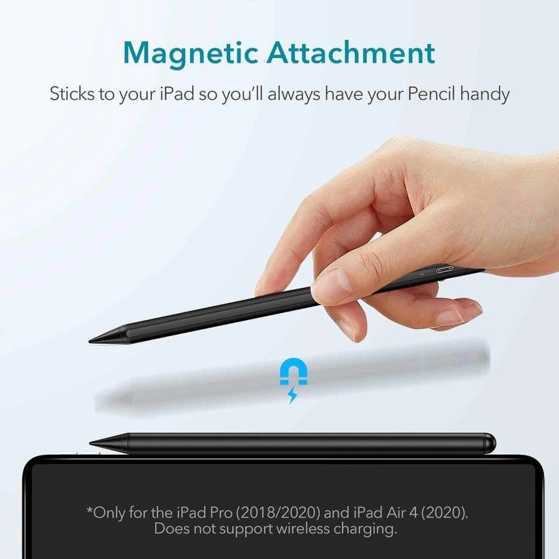 Digital + Magnetic Stylus Pen iPad hvid