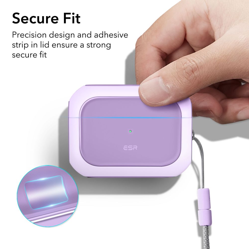 Orbit HaloLock Magsafe Case Apple AirPods Pro 2 Lavender