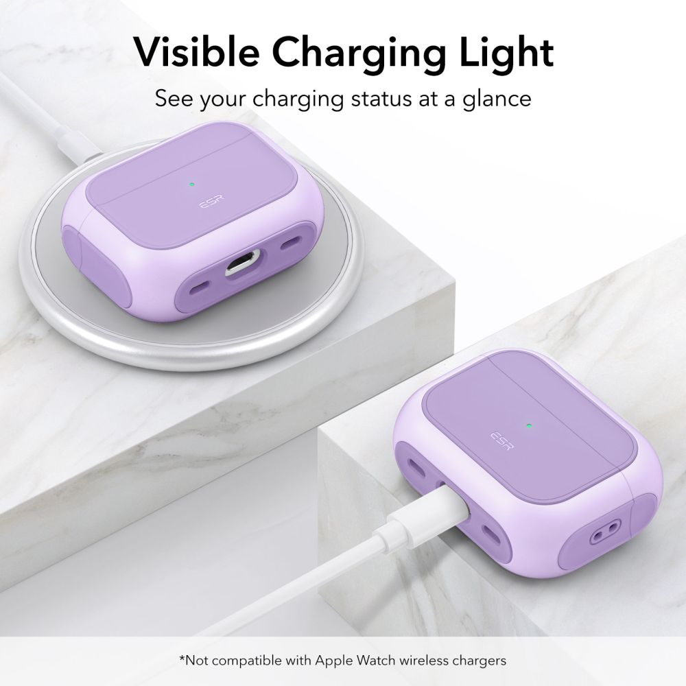 Orbit HaloLock Magsafe Case Apple AirPods Pro 2 Lavender