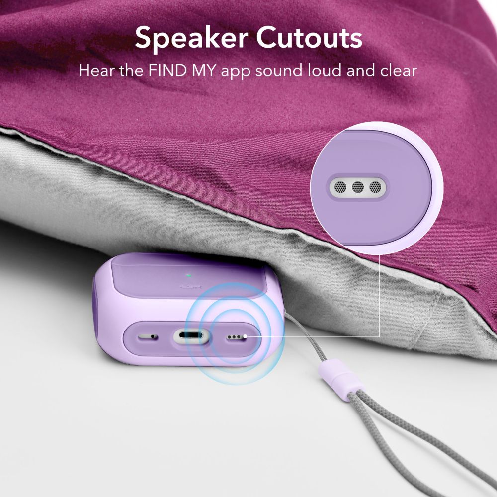 Orbit HaloLock Magsafe Case Apple AirPods Pro 2 Lavender