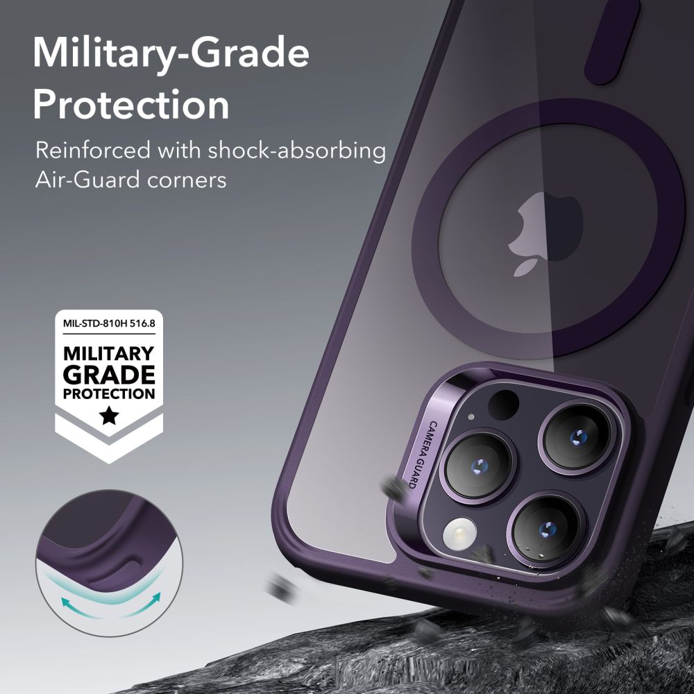 Classic Hybrid HaloLock MagSafe iPhone 14 Pro Max Lilla