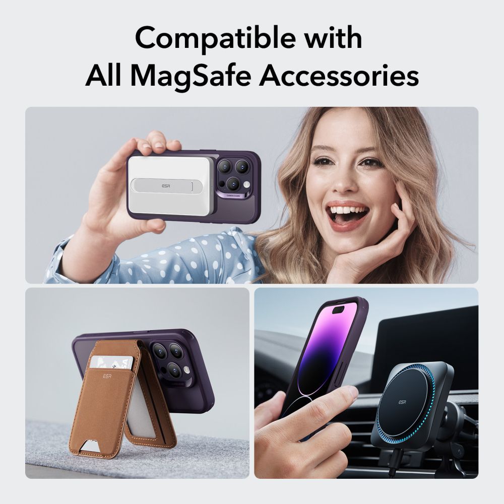 Classic Hybrid HaloLock MagSafe iPhone 14 Pro Max Lilla