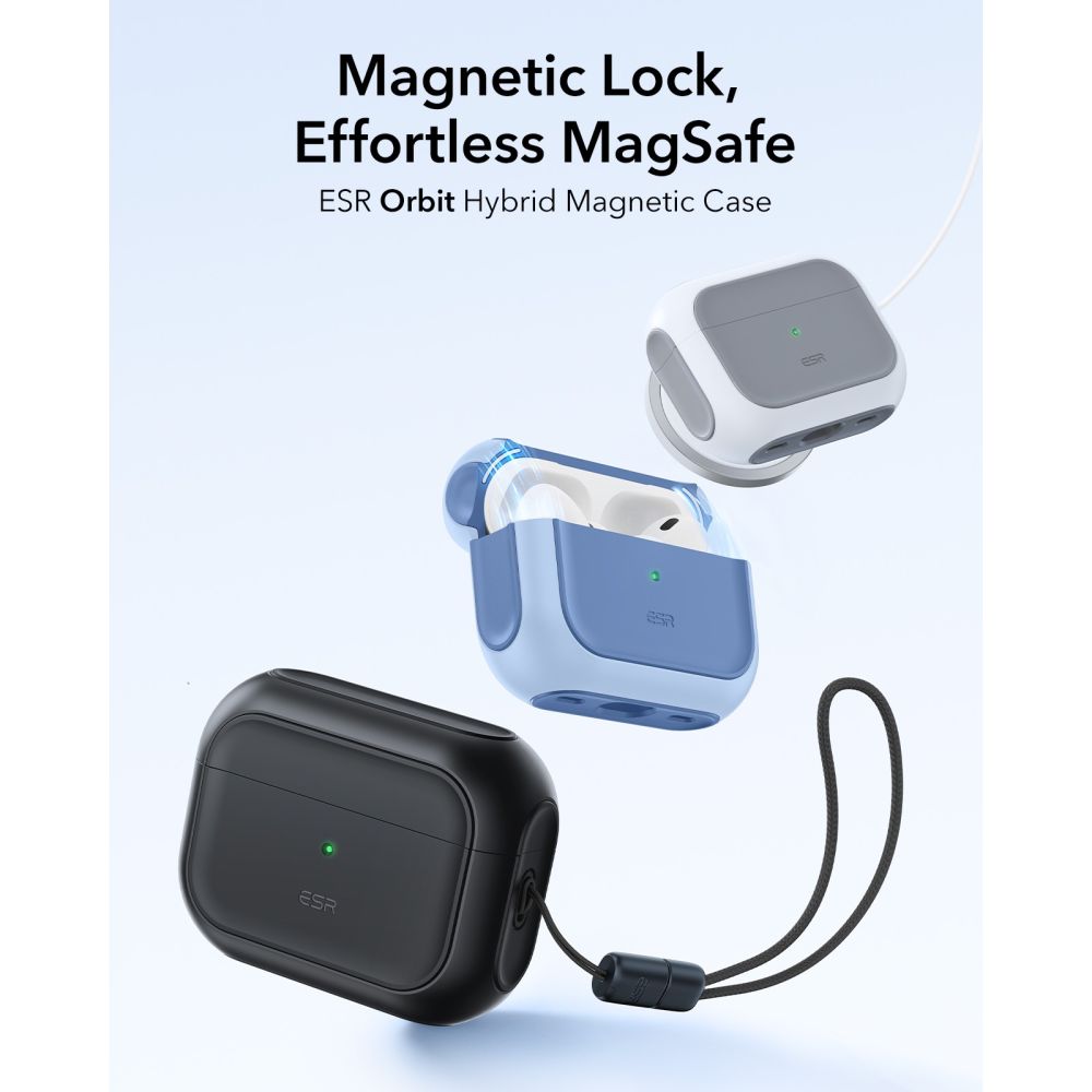 Orbit HaloLock Magsafe Case Apple AirPods Pro 3 Hvid