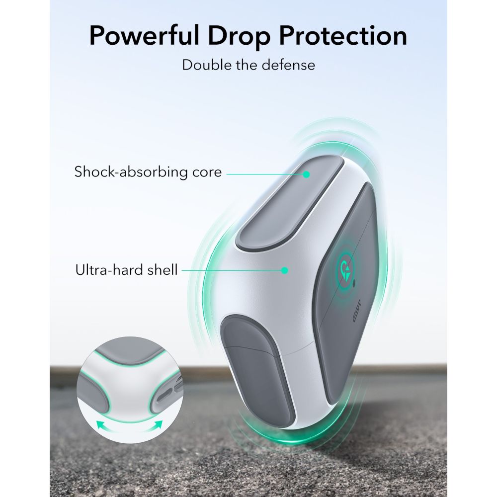 Orbit HaloLock Magsafe Case Apple AirPods Pro 3 Hvid