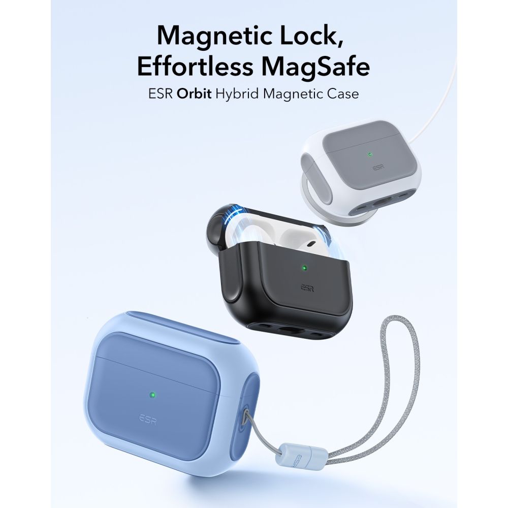 Orbit HaloLock Magsafe Case Apple AirPods Pro 3 Blå