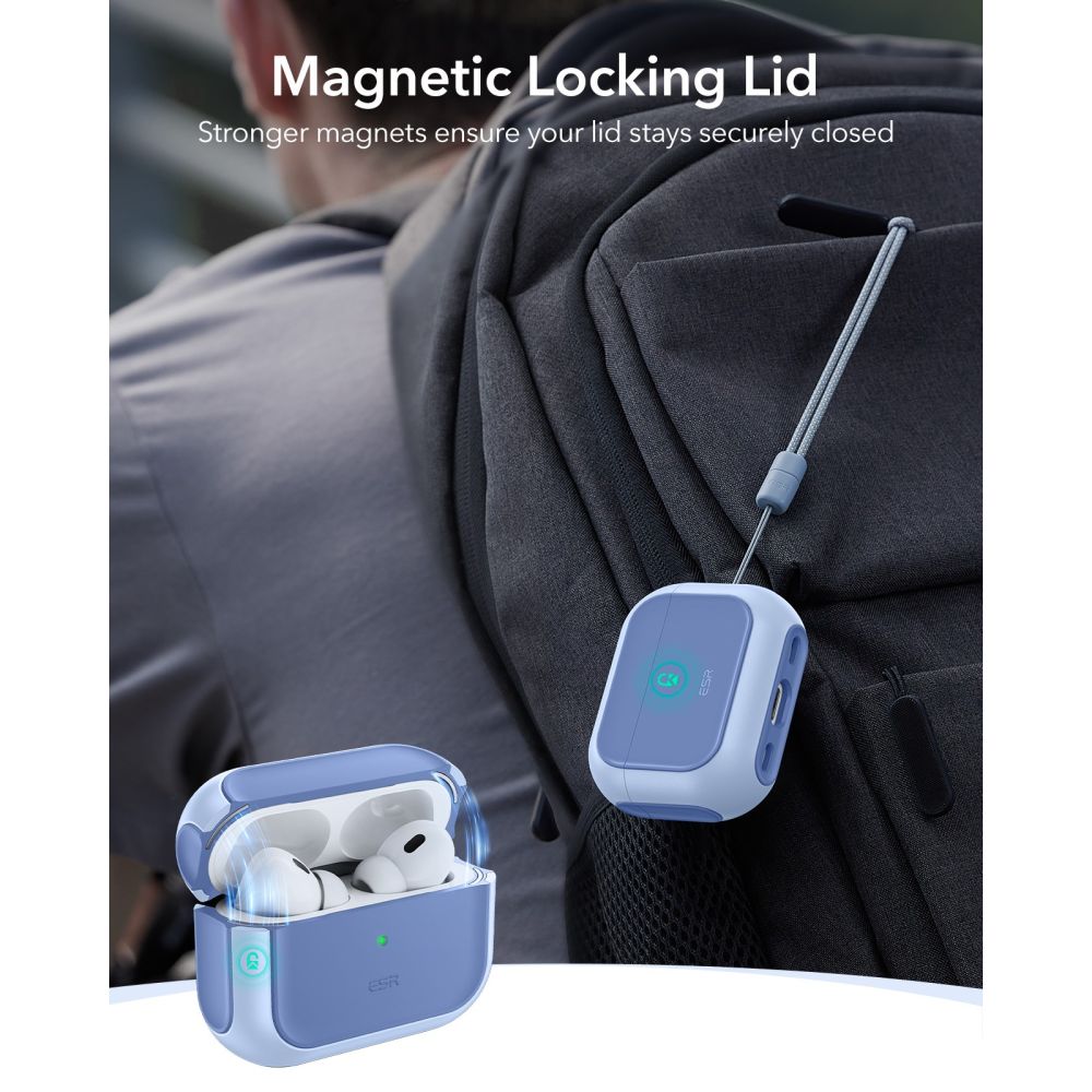 Orbit HaloLock Magsafe Case Apple AirPods Pro 3 Blå