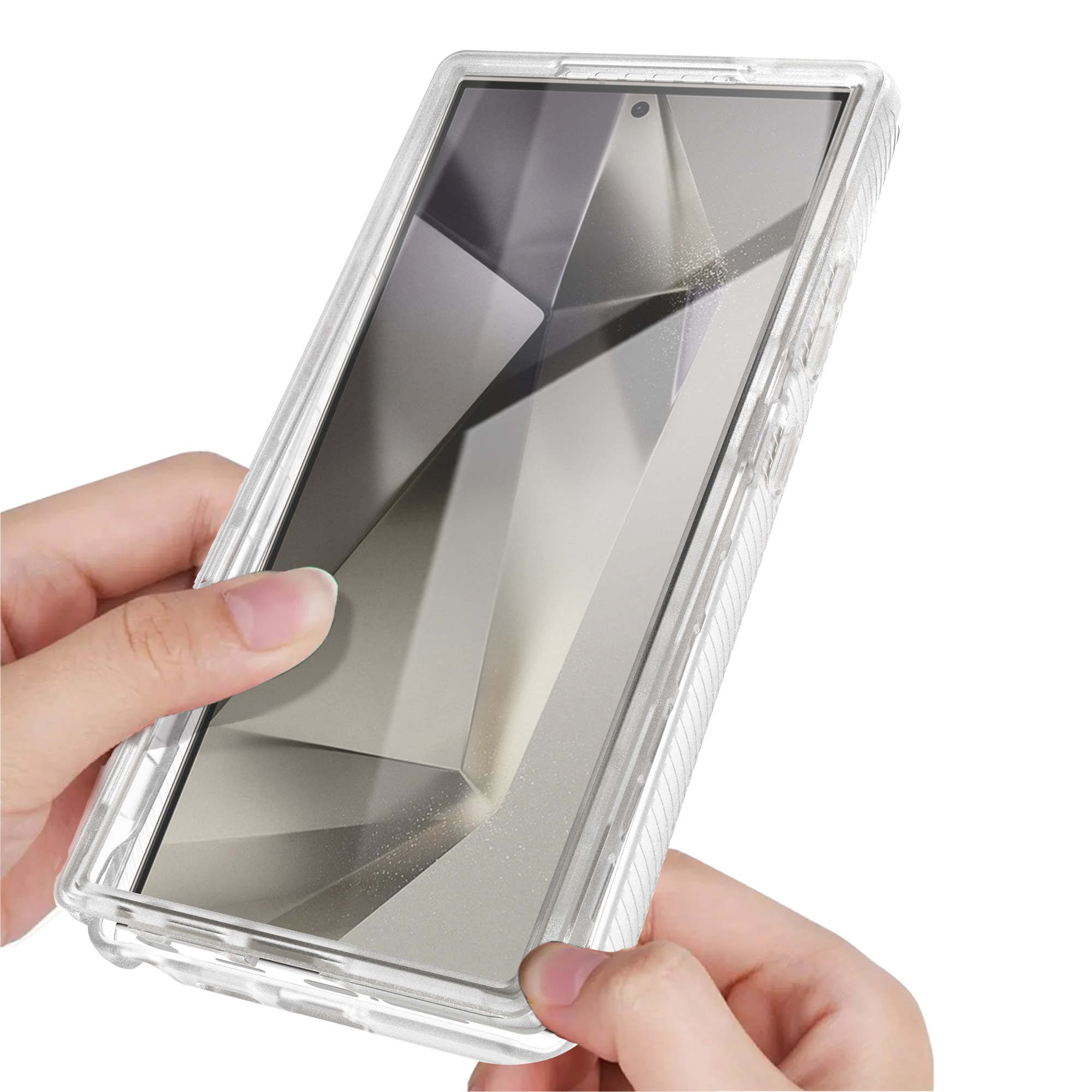 Full Protection Case Samsung Galaxy S22 Ultra gennemsigtig