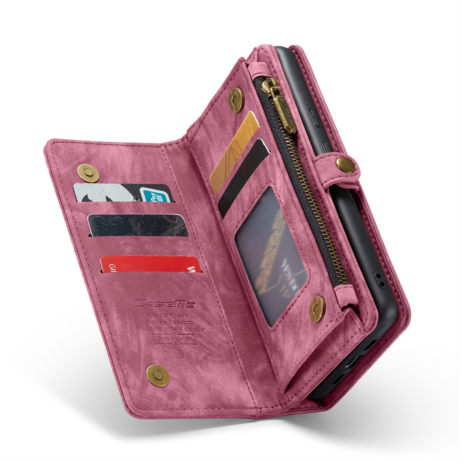 Multi-slot Mobiltaske Google Pixel 8a Rød