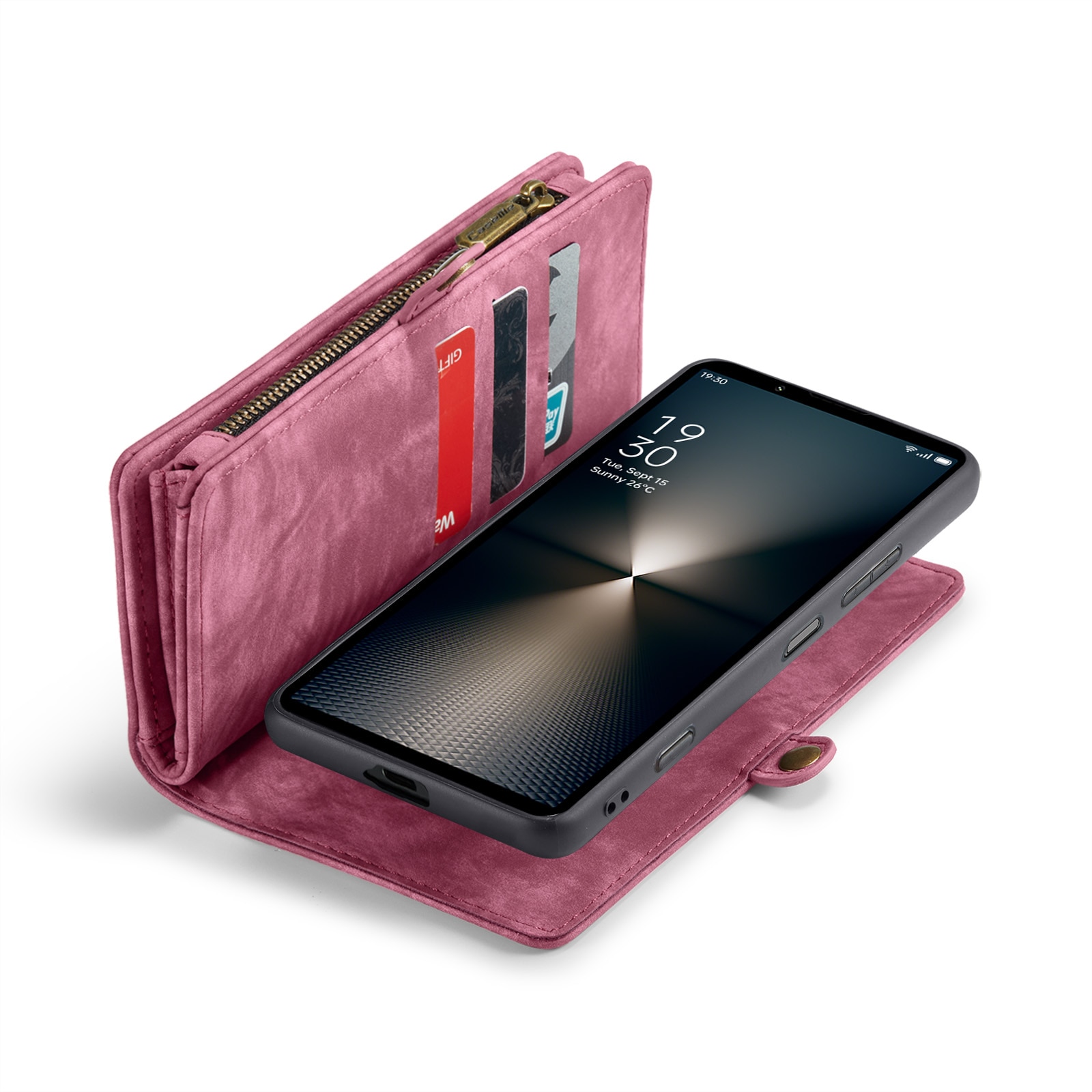 Multi-slot Mobiltaske Sony Xperia 10 VI rød