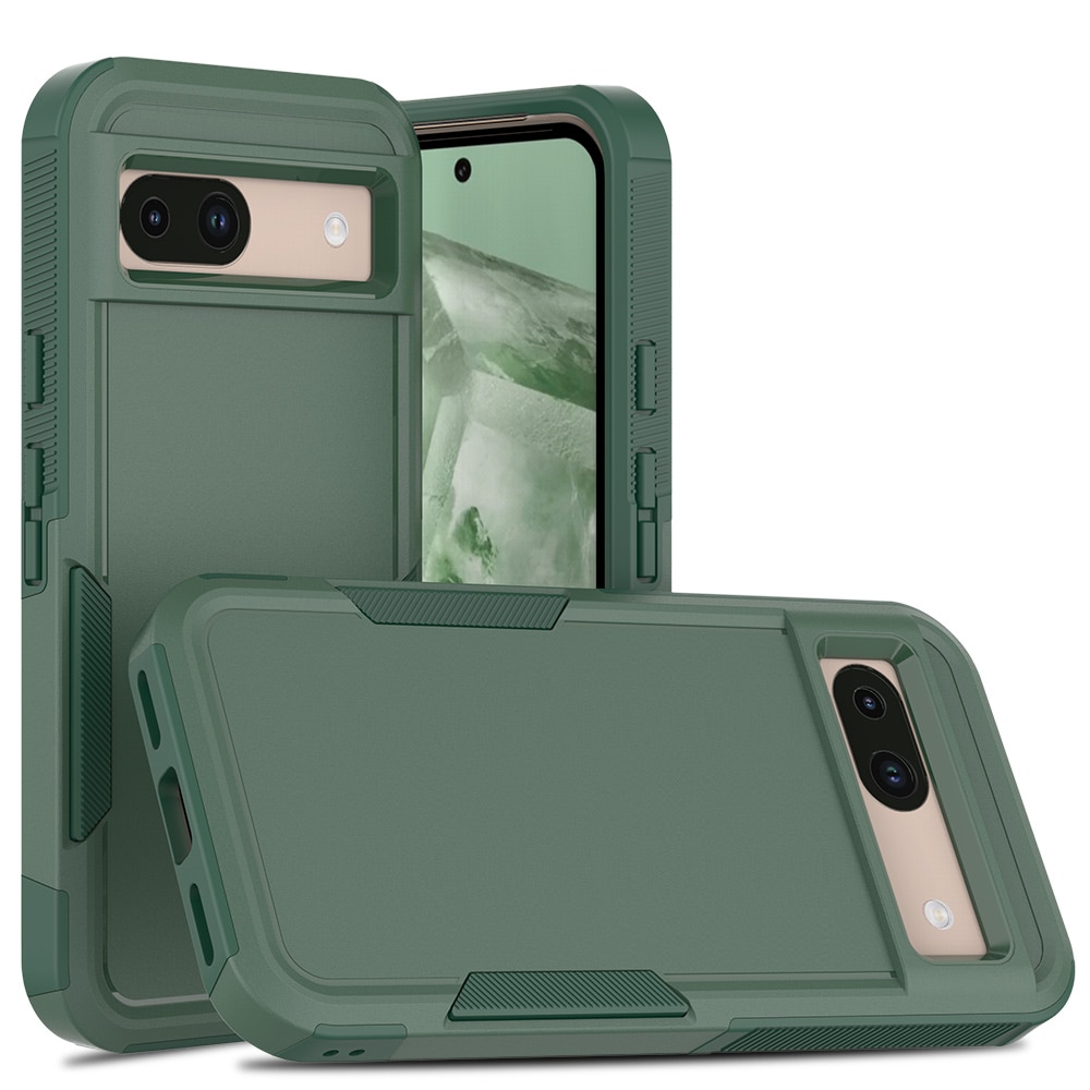 Off-road Hybridcover Google Pixel 8a grøn