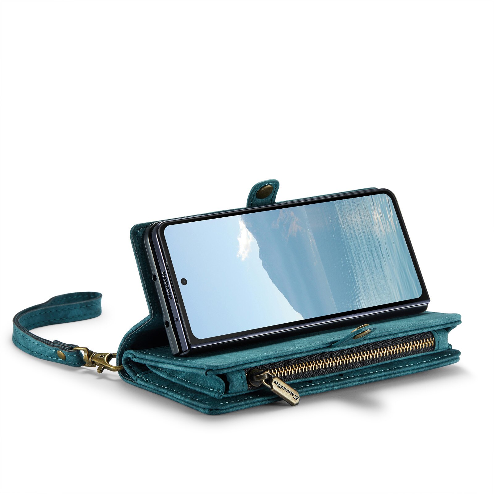 Multi-slot Mobiltaske Samsung Galaxy Z Fold 6 Blå
