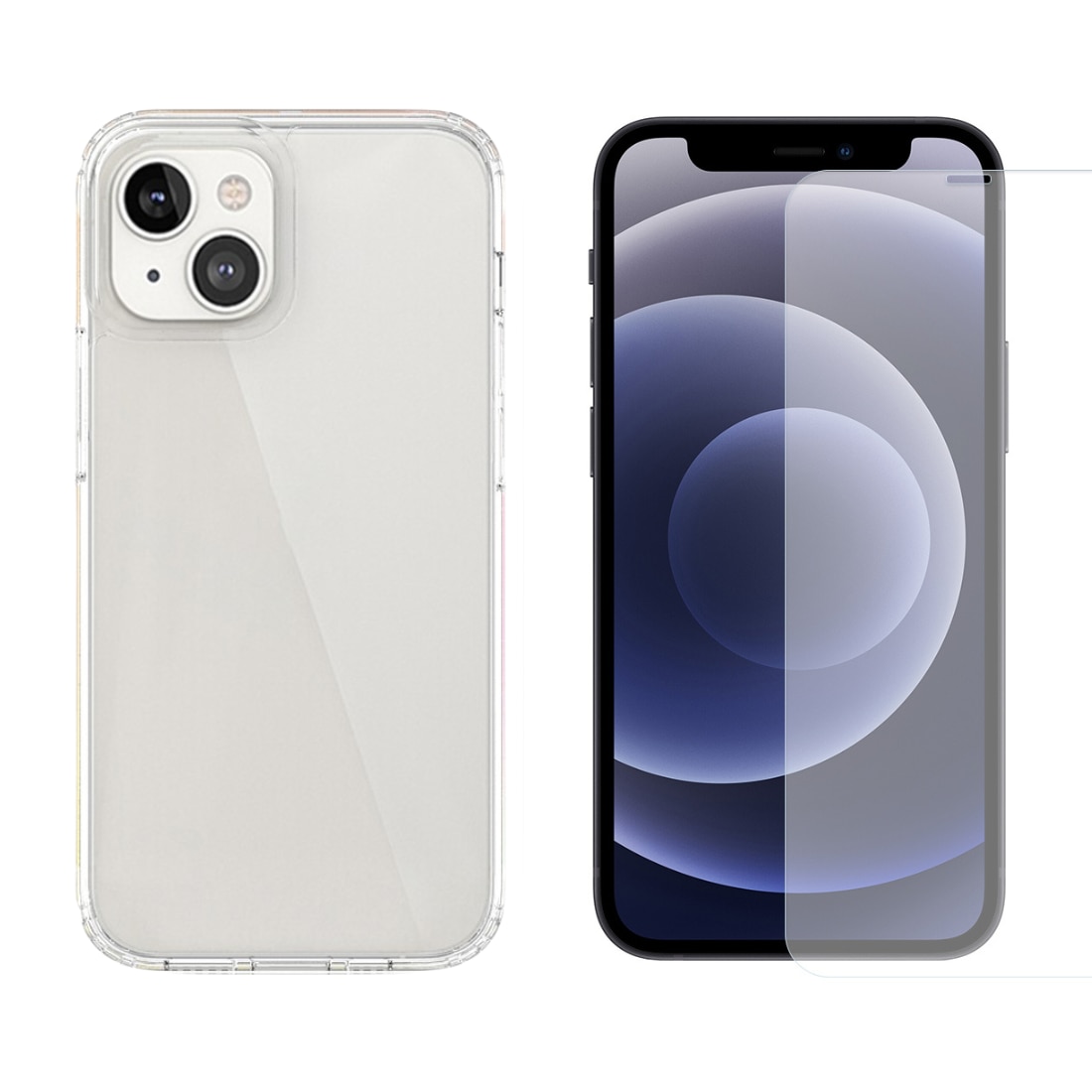 iPhone 13 Beskyttelsessæt Cover og Skærmbeskyttelse