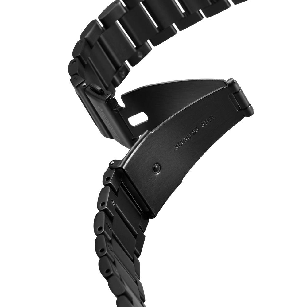 Galaxy Watch 4 40/42/44/46 mm Modern Fit Metal Band Black