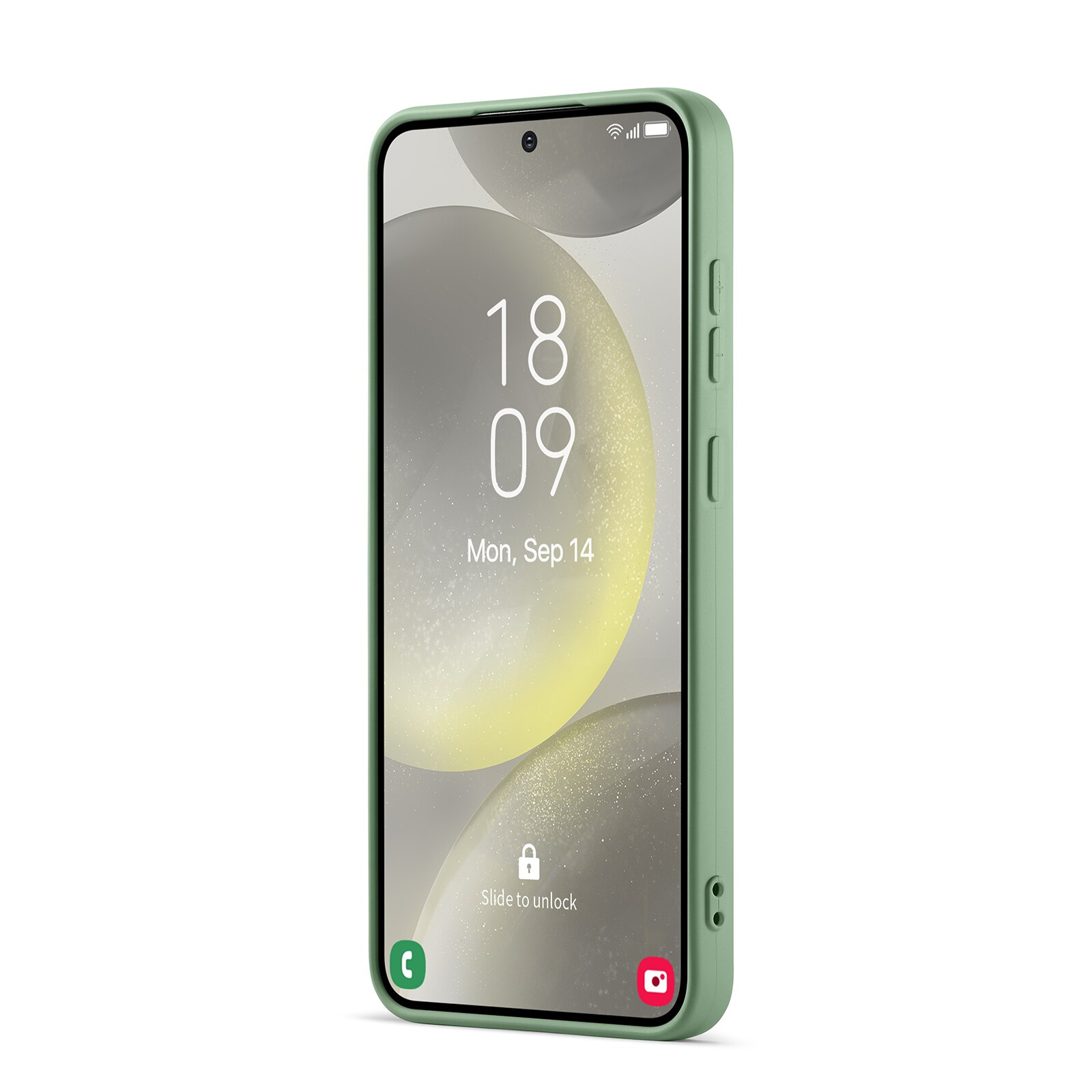 TPU Cover Samsung Galaxy S24 FE Grøn