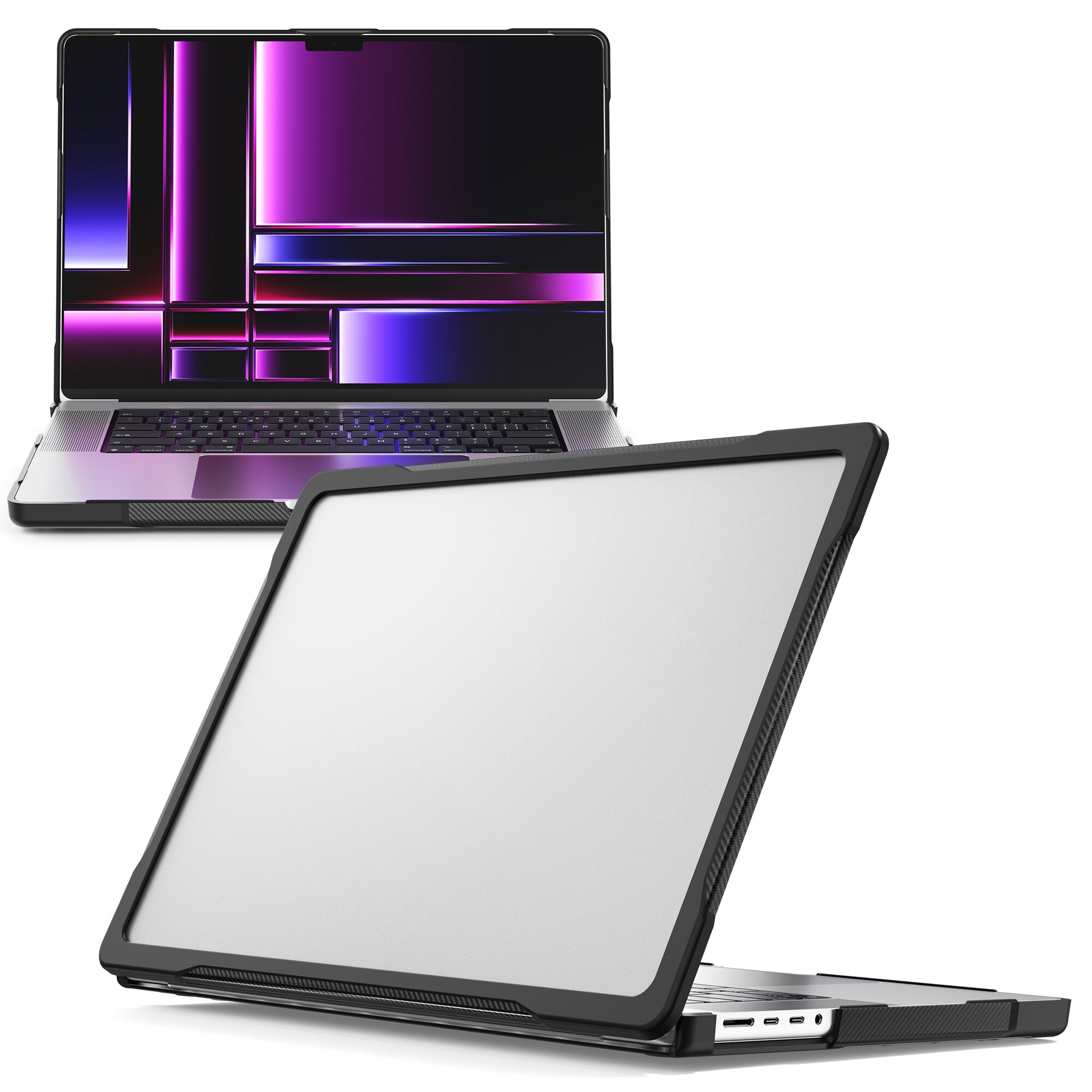 Stødsikkert Cover Apple MacBook Pro 16 2023 Gennemsigtig