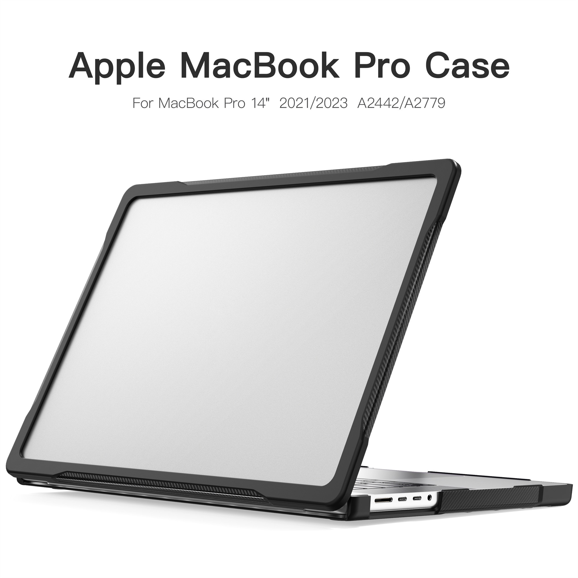 Stødsikkert Cover Apple MacBook Pro 14 2023 Gennemsigtig