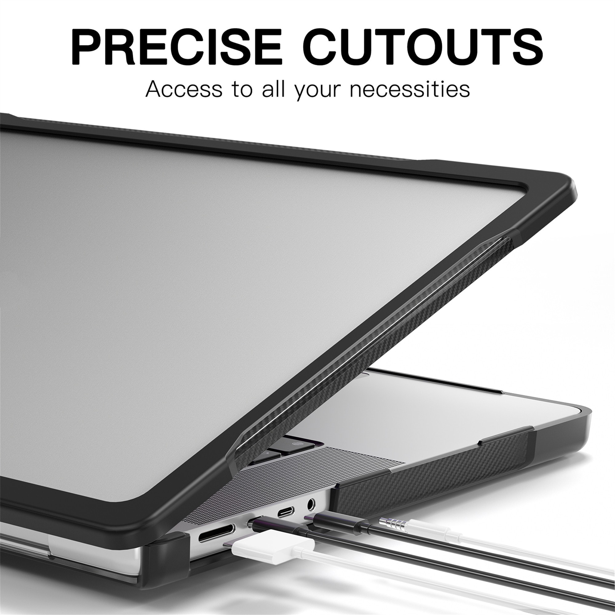 Stødsikkert Cover Apple MacBook Pro 14 2023 Gennemsigtig