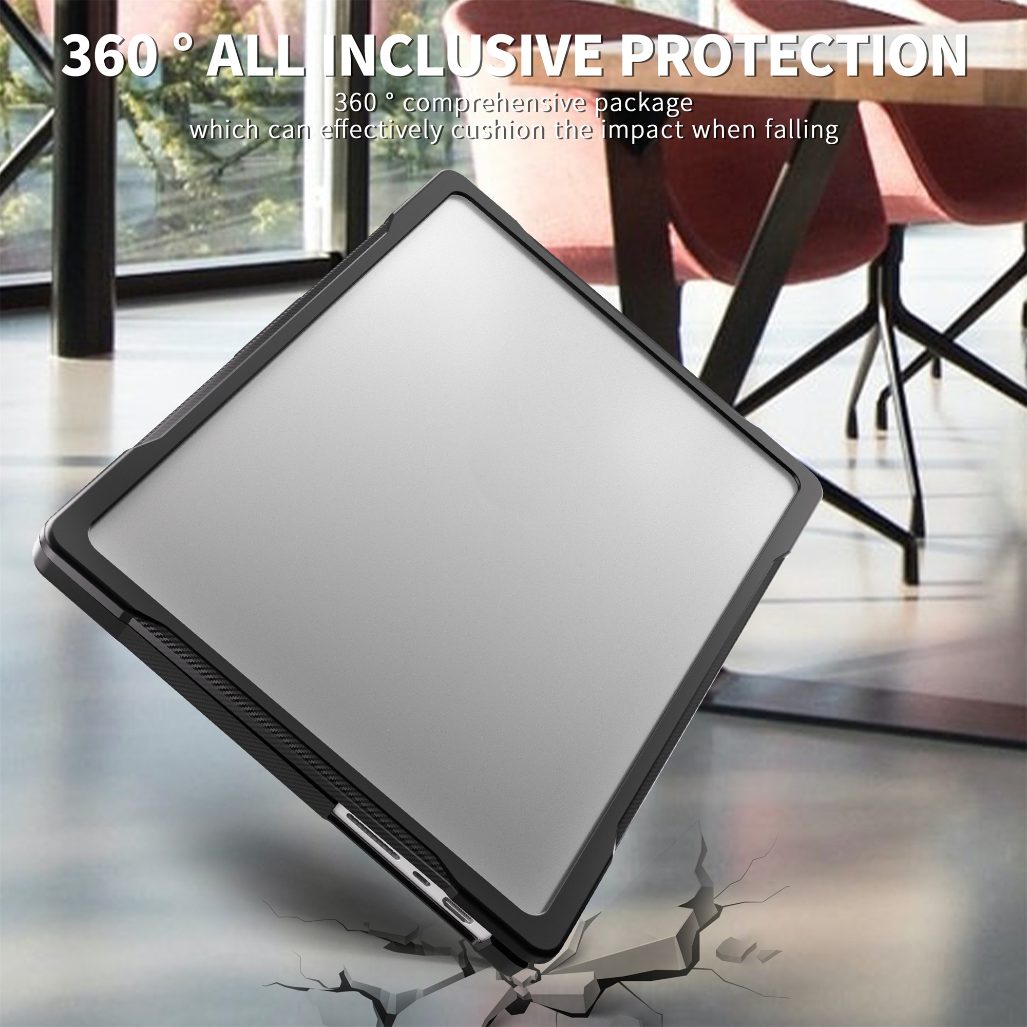 Stødsikkert Cover Apple MacBook Pro 14 2023 Gennemsigtig