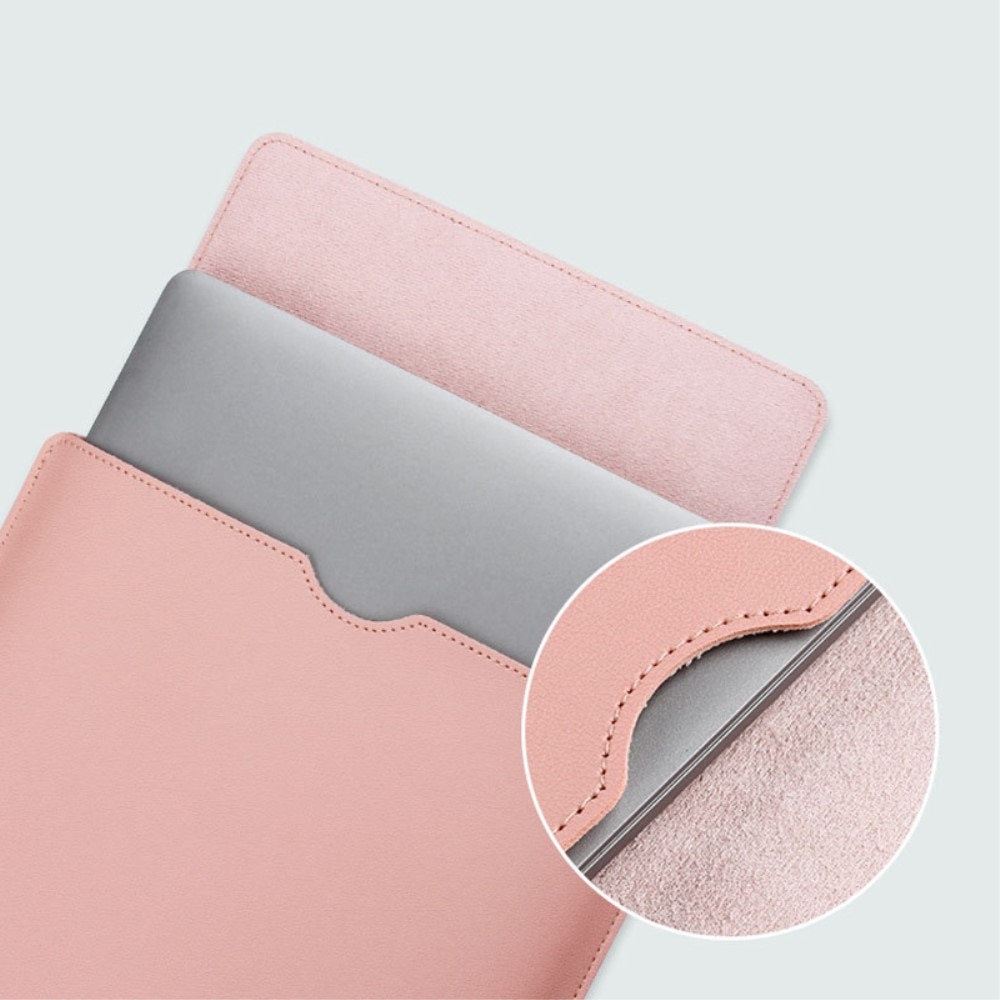 Laptop Sleeve Læder 15-16" sort