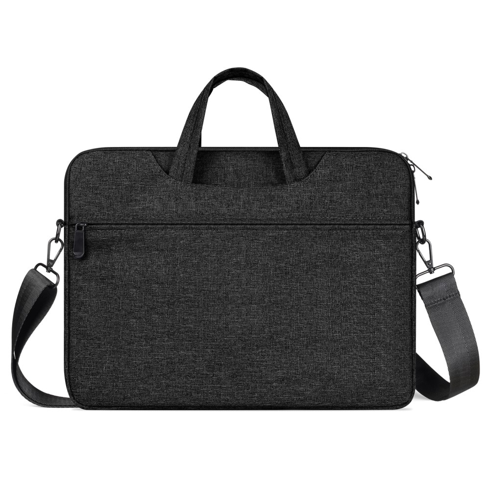 Laptop taske med skulderrem 13.9" sort
