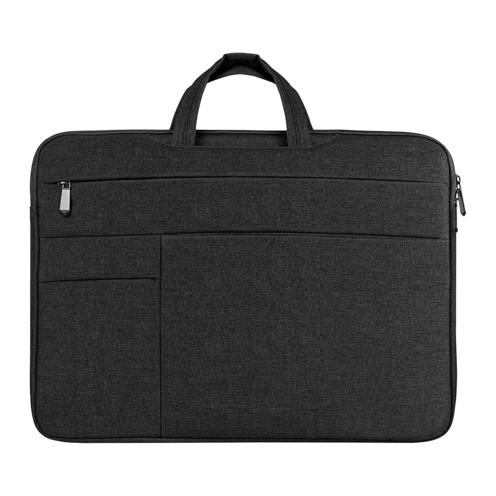Laptop taske med lommer  13.9" sort