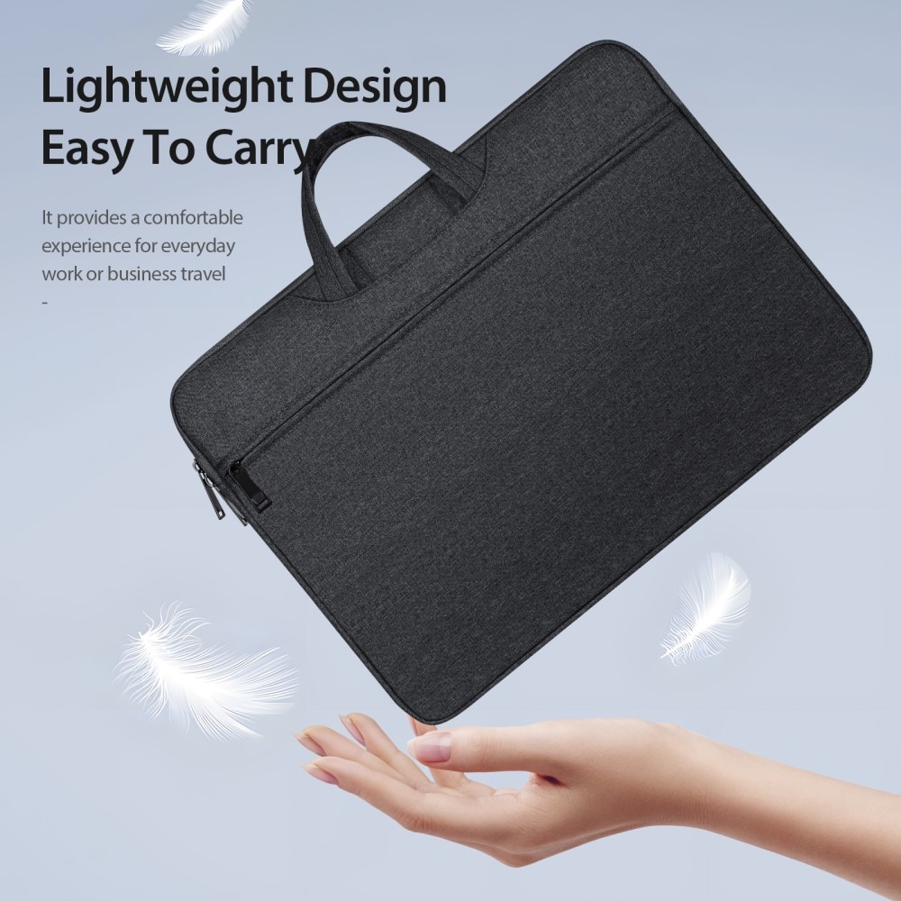 Laptop taske med håndtag 15.4" sort