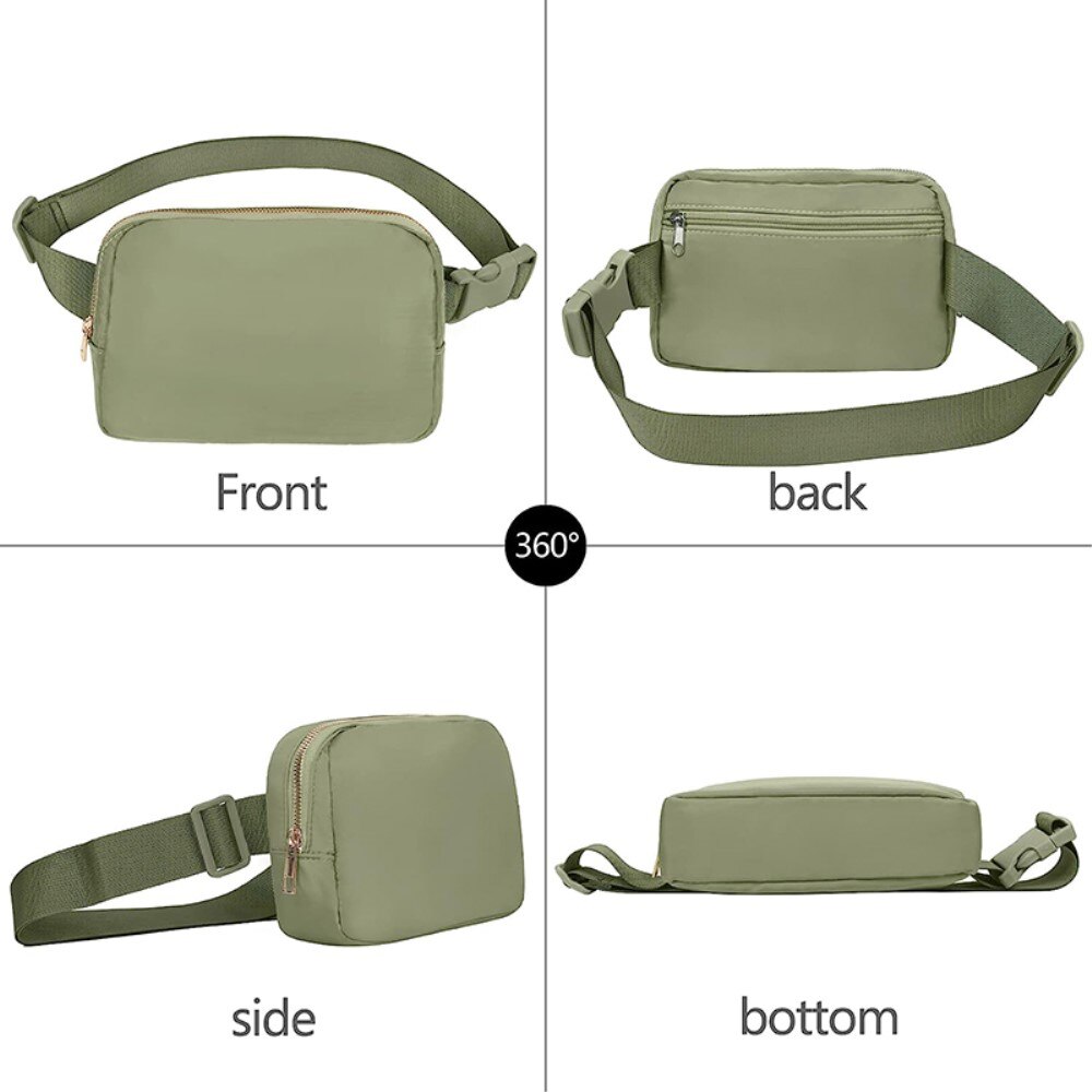 Crossbody taske Nylon grøn