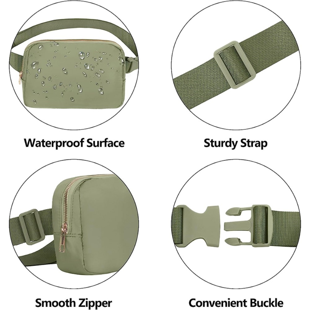 Crossbody taske Nylon grøn