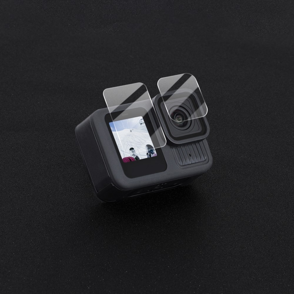 Hærdet Glas Skærmbeskytter + Linsebeskytter GoPro Hero 13