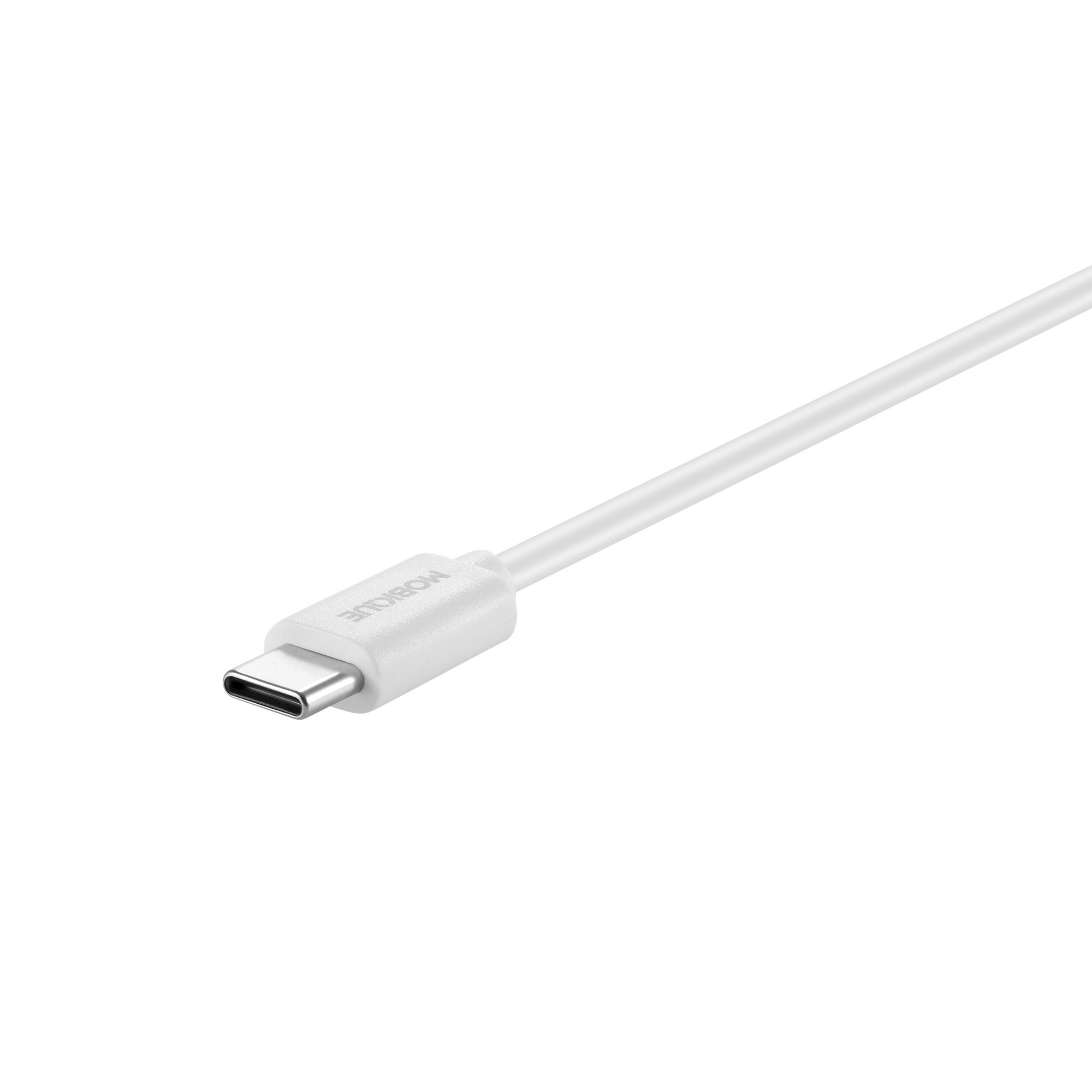 USB-C til USB-C-opladerkabel 2m hvid