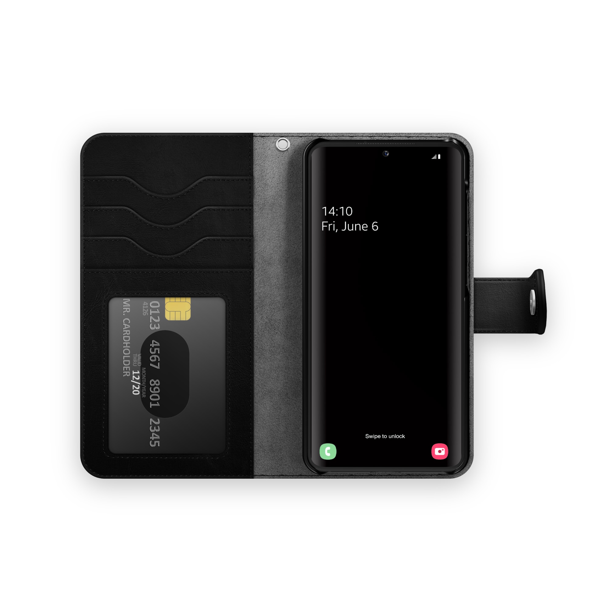 iDeal Of Sweden Magnet Wallet+ Galaxy S22 Black