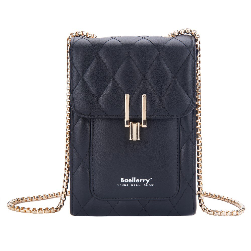 Quilted Crossbody Mini Wallet sort