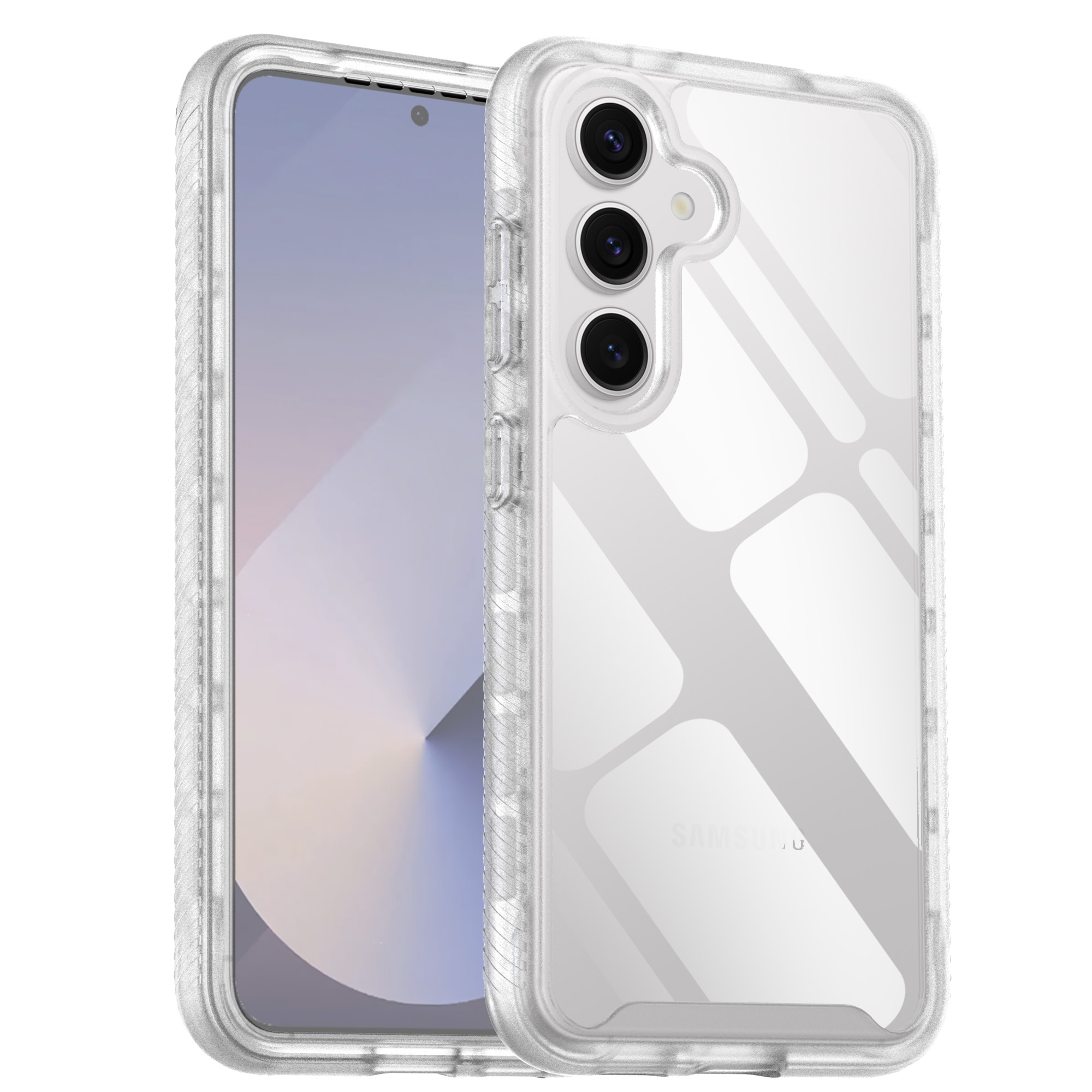 Full Protection Case Samsung Galaxy S25 Plus Gennemsigtig
