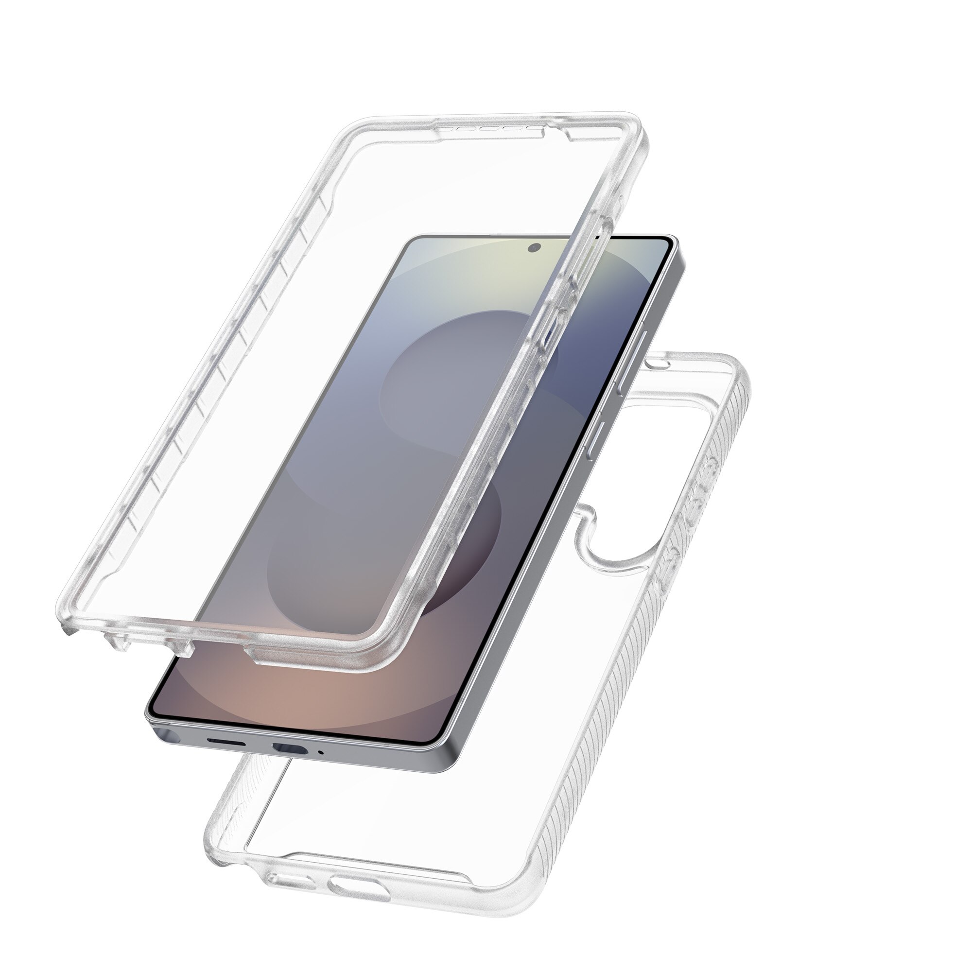 Full Protection Case Samsung Galaxy S25 Ultra Gennemsigtig
