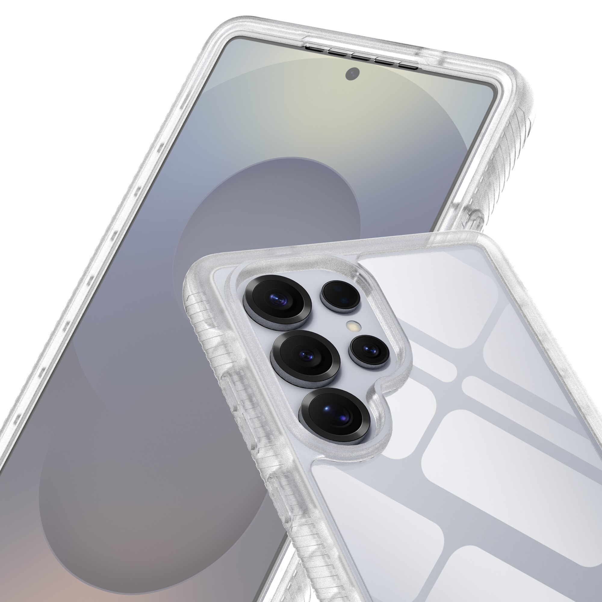 Full Protection Case Samsung Galaxy S25 Ultra Gennemsigtig