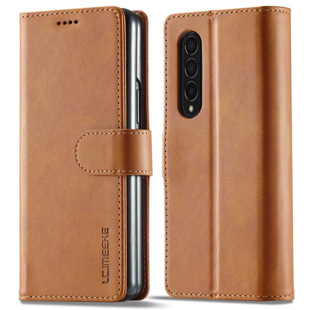 Tegnebogsetui Samsung Galaxy Z Fold 4 cognac