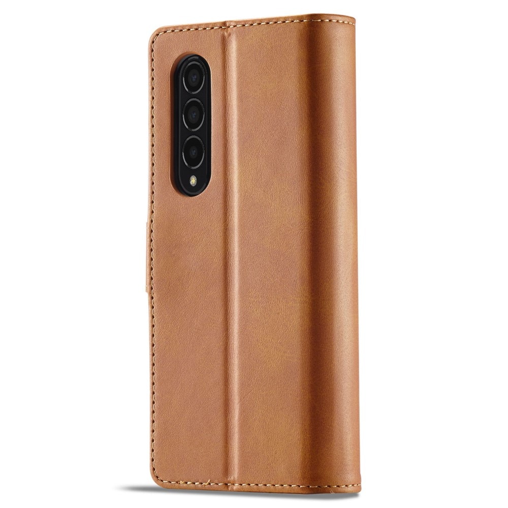 Tegnebogsetui Samsung Galaxy Z Fold 4 cognac