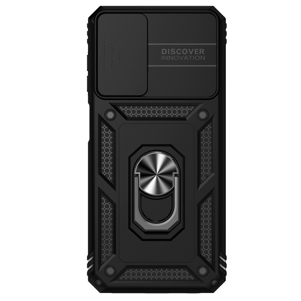 Hybridcover Ring + Kamerabeskyttelse Samsung Galaxy A13 Sort