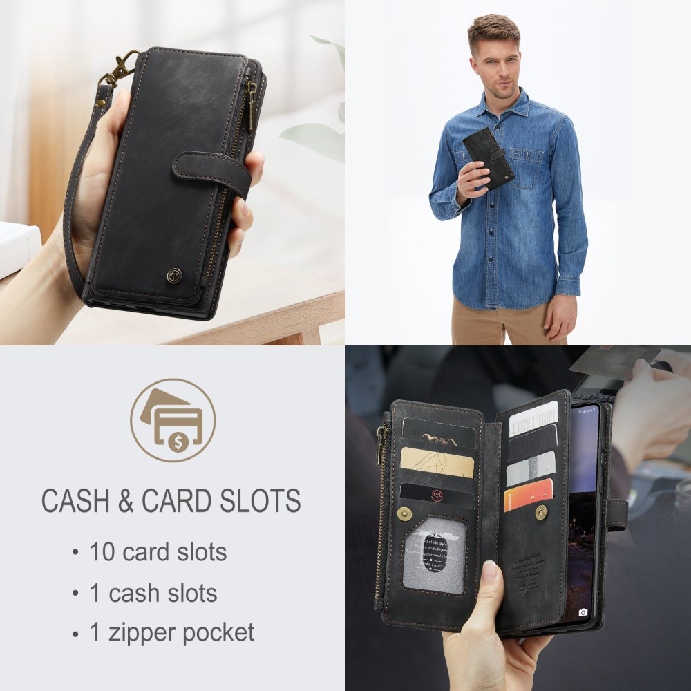 Zipper Wallet Samsung Galaxy A33 sort