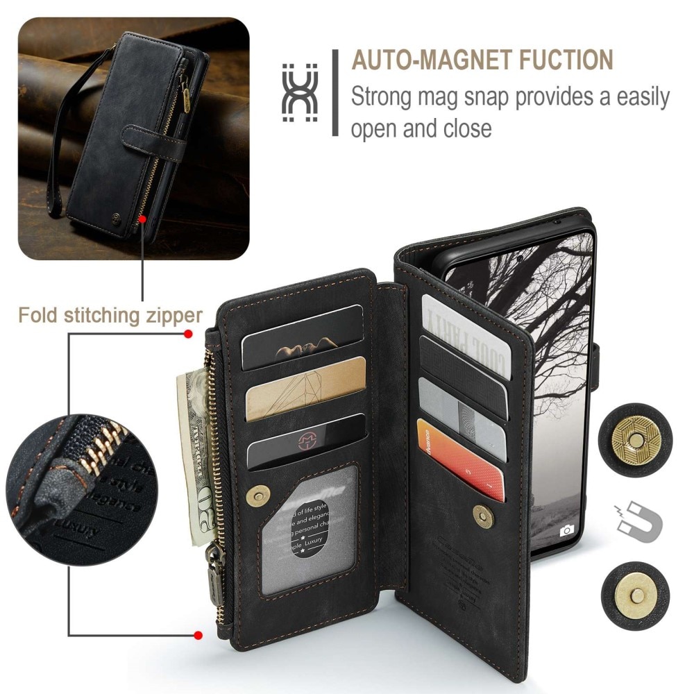 Zipper Wallet Samsung Galaxy A53 sort